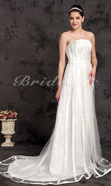 Corte A Tul Barrer / cepillo tren Strapless
