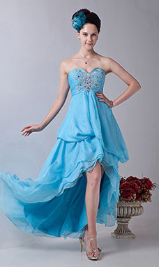 Corte Recto Escote Corazón Corto/Mini Tafetán  Vestido