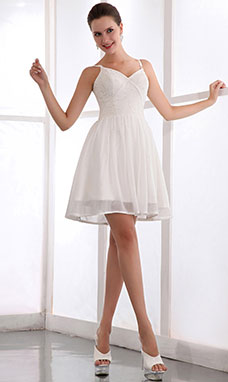 Corte Princesa Strapless Corto/Mini Gasa  Tul Vestido de graduación