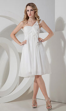 Corte Princesa Escote Corazón Corto/Mini Organza Vestido de graduación